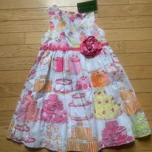 NWT HTF Lilly Pulitzer Let Them Eat Cake Dress